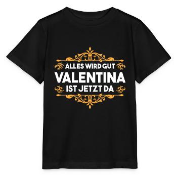 Valentina - Stanley/Stella Kinder T-Shirt MINI CREATOR  - Schwarz - Vorne - Mikhail (115cm)