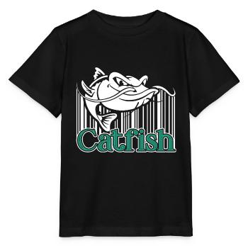Catfish Catfish Vintage - Stanley/Stella MINI CREATOR Kids’ T-Shirt - black - Front - Mikhail (115cm)