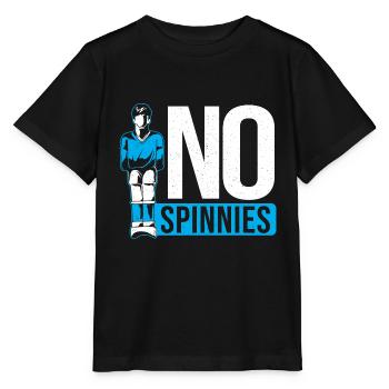 No Spinnies Table Soccer Player Foosball - Stanley/Stella Kinder T-Shirt MINI CREATOR  - Schwarz - Vorne - Mikhail (115cm)