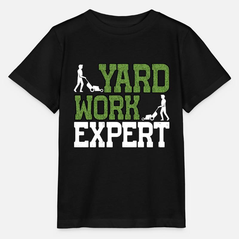 Yard Work Expert 22 - Stanley/Stella Kinder T-Shirt MINI CREATOR  - Schwarz