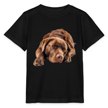 Retriever de la baie de Chesapeake - T-shirt bio MINI CREATOR Stanley/Stella Enfant - noir - Devant - Mikhail (115cm)