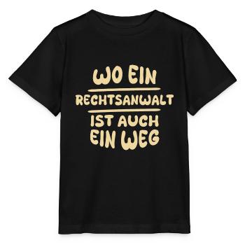 Lawyer Lawyer - Stanley/Stella MINI CREATOR Kids’ T-Shirt - black - Front - Mikhail (115cm)