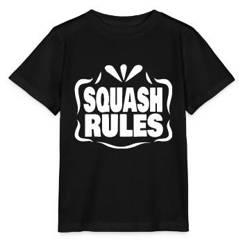 Squash Squash - Stanley/Stella MINI CREATOR Kids’ T-Shirt - black - Front - Mikhail (115cm)