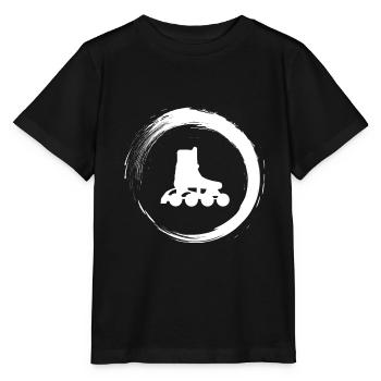 Roller - T-shirt bio MINI CREATOR Stanley/Stella Enfant - noir - Devant - Mikhail (115cm)