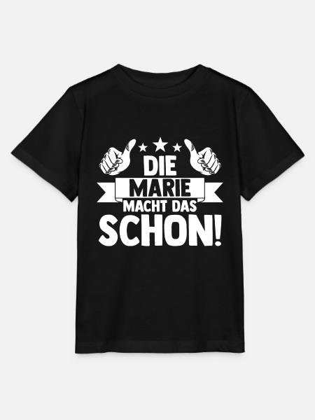 Marie - Stanley/Stella Kinder T-Shirt MINI CREATOR  - Schwarz