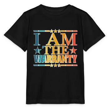 Je suis la garantie 16 - T-shirt bio MINI CREATOR Stanley/Stella Enfant - noir - Devant - Mikhail (115cm)
