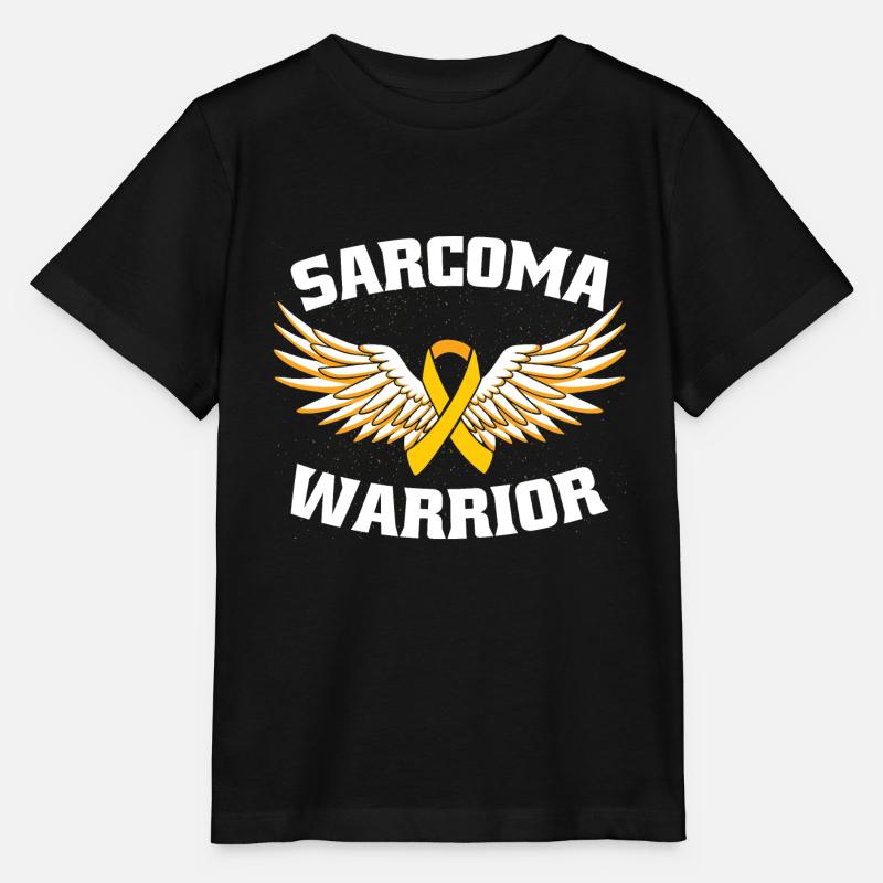 Guerrier du sarcome - T-shirt bio MINI CREATOR Stanley/Stella Enfant - noir