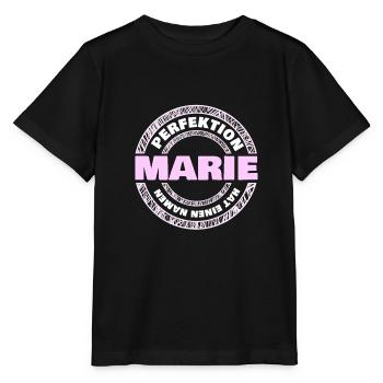 Perfektion Marie - Stanley/Stella Kinder T-Shirt MINI CREATOR  - Schwarz - Vorne - Mikhail (115cm)