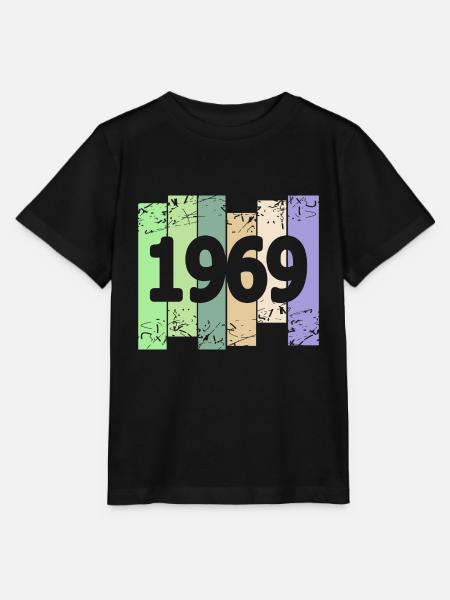 Kunstwerk 1969 - Stanley/Stella Kinder T-Shirt MINI CREATOR - Schwarz