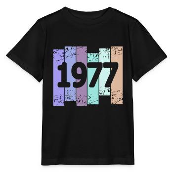 Oldtimer 1977 - Stanley/Stella MINI CREATOR Kids’ T-Shirt - black - Front - Mikhail (115cm)