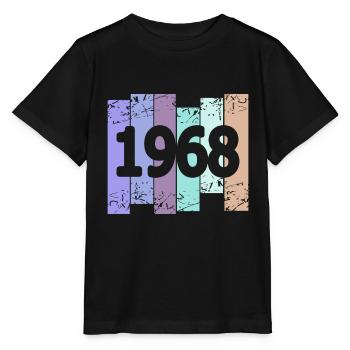1968 - Stanley/Stella MINI CREATOR Kids’ T-Shirt - black - Front - Mikhail (115cm)