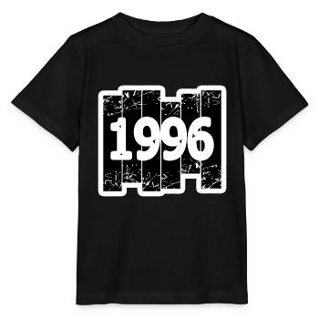 Year 1996 - Stanley/Stella MINI CREATOR Kids’ T-Shirt - black - Front - Mikhail (115cm)