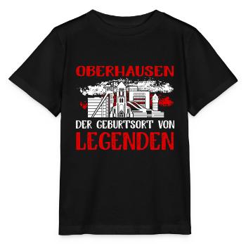 Oberhausen Der Geburtsort Von Legenden - Stanley/Stella Kinder T-Shirt MINI CREATOR  - Schwarz - Vorne - Mikhail (115cm)