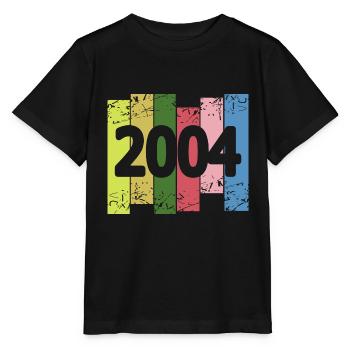 Farbenfroh 2004 - Stanley/Stella Kinder T-Shirt MINI CREATOR  - Schwarz - Vorne - Mikhail (115cm)
