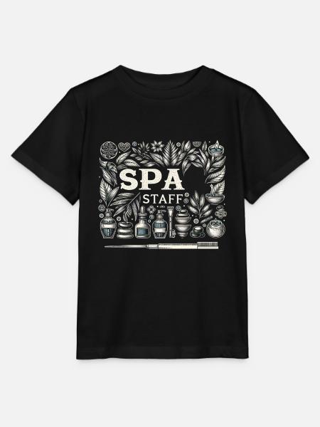 Spa Staff 5 - Stanley/Stella Kinder T-Shirt MINI CREATOR - Schwarz