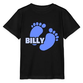Geburt Billy - Stanley/Stella Kinder T-Shirt MINI CREATOR  - Schwarz - Vorne - Mikhail (115cm)