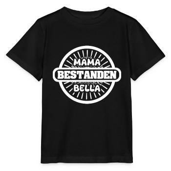 Bella als Vorname - Stanley/Stella Kinder T-Shirt MINI CREATOR  - Schwarz - Vorne - Mikhail (115cm)