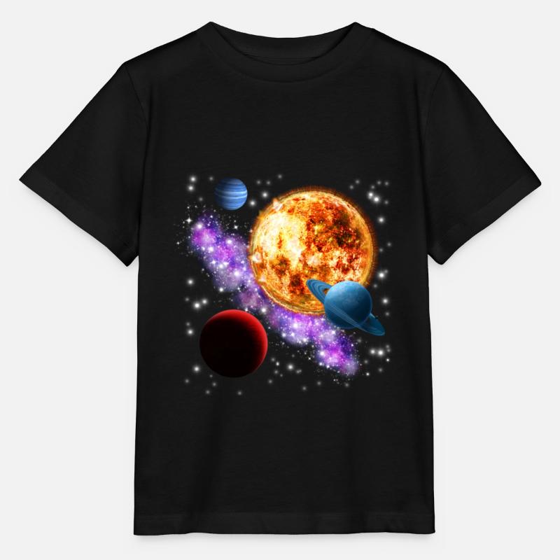 univers - T-shirt bio MINI CREATOR Stanley/Stella Enfant - noir