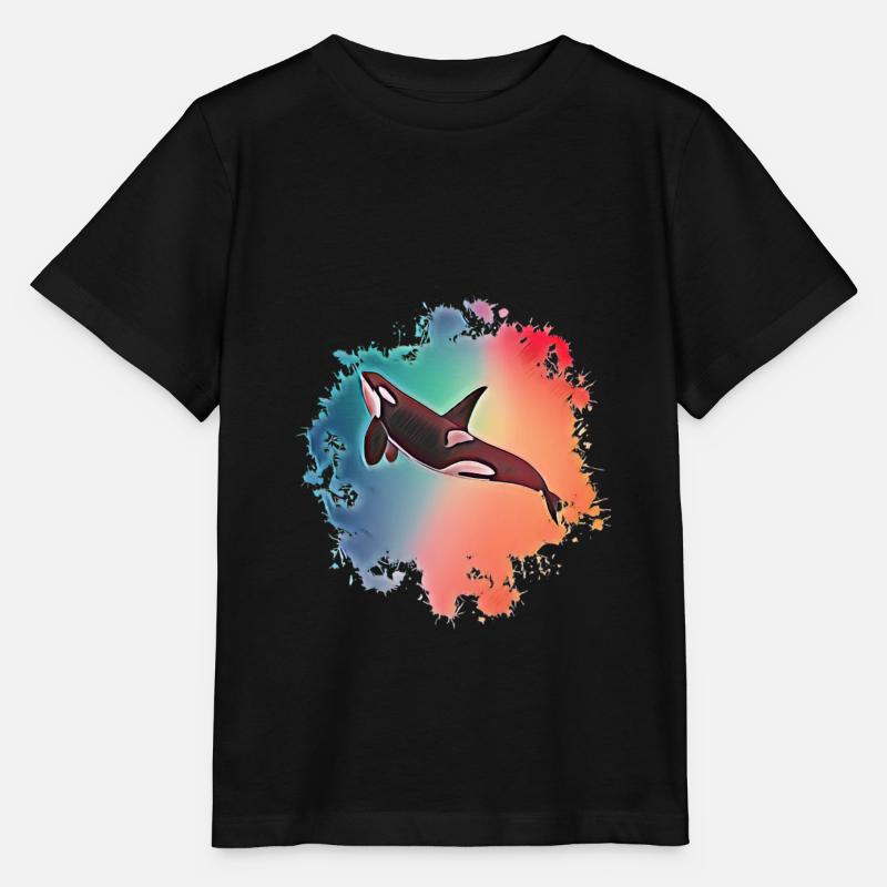 Orca - Stanley/Stella Kinder T-Shirt MINI CREATOR - Schwarz