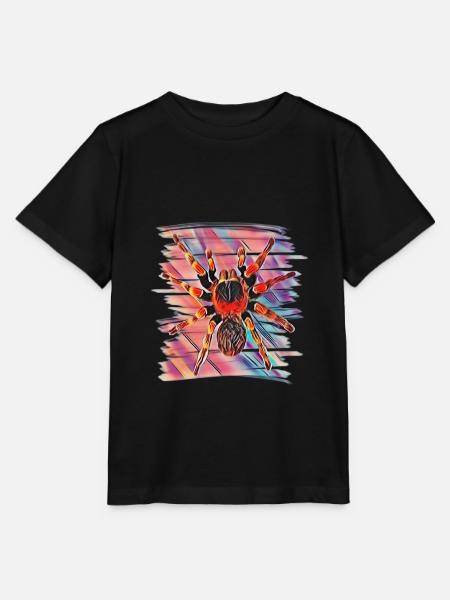 Vogelspinne - Stanley/Stella Kinder T-Shirt MINI CREATOR - Schwarz
