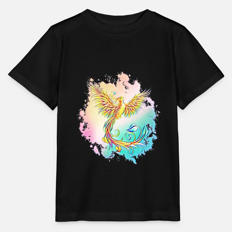 Phoenix - Stanley/Stella MINI CREATOR Kids’ T-Shirt - black