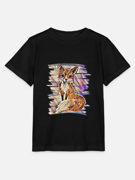 Fuchs - Stanley/Stella Kinder T-Shirt MINI CREATOR - Schwarz