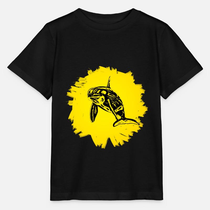 Orca - Stanley/Stella Kinder T-Shirt MINI CREATOR  - Schwarz