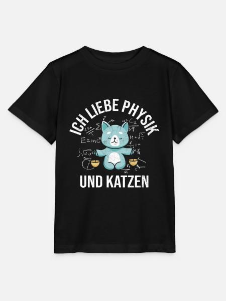 Physik Physiker Nerd - Stanley/Stella Kinder T-Shirt MINI CREATOR  - Schwarz