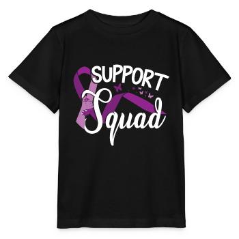 Epilepsy Support - Stanley/Stella MINI CREATOR Kids’ T-Shirt - black - Front - Mikhail (115cm)