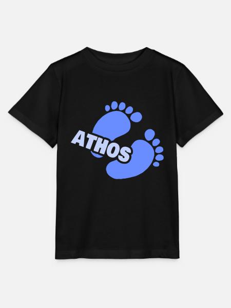 Baby Athos - Stanley/Stella Kinder T-Shirt MINI CREATOR  - Schwarz