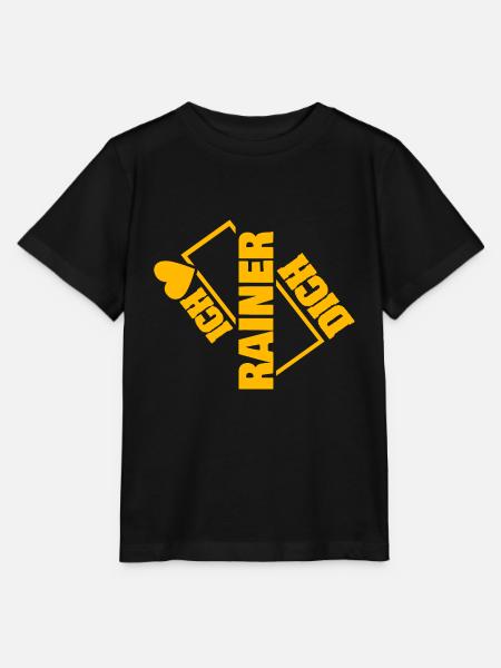 Geschenk für Rainer - Stanley/Stella Kinder T-Shirt MINI CREATOR  - Schwarz