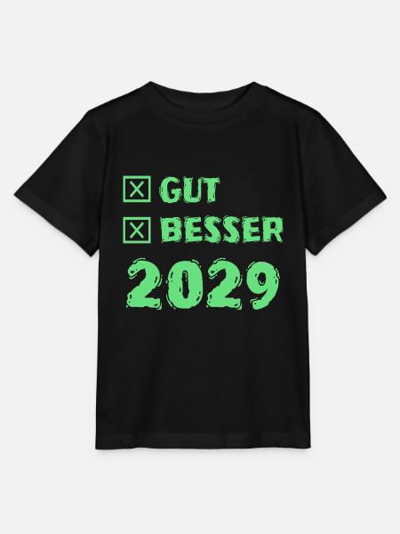 Jahr 2029 - Stanley/Stella Kinder T-Shirt MINI CREATOR  - Schwarz