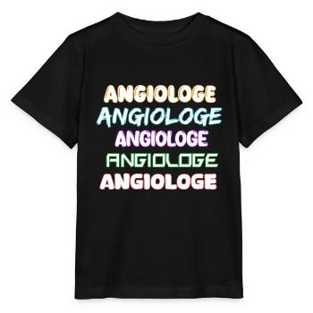 Angiologe als Job - Stanley/Stella Kinder T-Shirt MINI CREATOR  - Schwarz - Vorne - Mikhail (115cm)