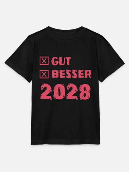 Gut 2028 - Stanley/Stella Kinder T-Shirt MINI CREATOR - Schwarz