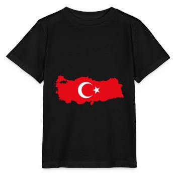 Turquie - Turquie - Türkiye - T-shirt bio MINI CREATOR Stanley/Stella Enfant - noir - Devant - Mikhail (115cm)