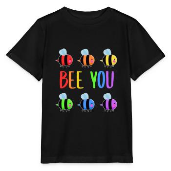 Gay Pride Homosexualité Gay Lesbienne Cadeau - T-shirt bio MINI CREATOR Stanley/Stella Enfant - noir - Devant - Mikhail (115cm)