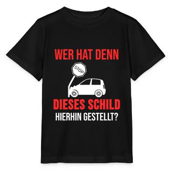 Führerschein Bestanden Volljährig Auto Geschenk - Stanley/Stella Kinder T-Shirt MINI CREATOR  - Schwarz - Vorne - Mikhail (115cm)