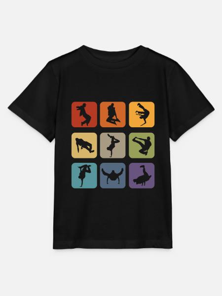 Breakdancer Breakdance B-Boying Tänzer Geschenk - Stanley/Stella Kinder T-Shirt MINI CREATOR - Schwarz