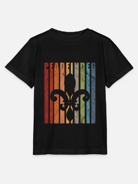 Pfadfinder Zelt Camping Zelten Geschenk - Stanley/Stella Kinder T-Shirt MINI CREATOR  - Schwarz