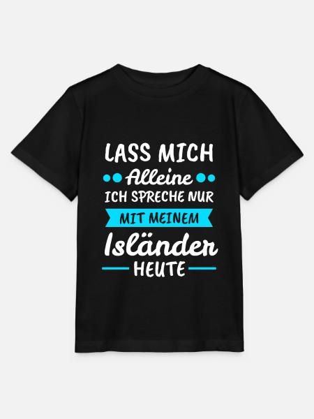 Isländer Islandpferd Tölt Geschenk - Stanley/Stella Kinder T-Shirt MINI CREATOR - Schwarz