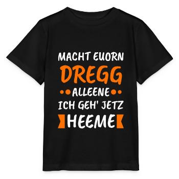 DDR Ossi Ostalgie Geschenk - Stanley/Stella Kinder T-Shirt MINI CREATOR  - Schwarz - Vorne - Mikhail (115cm)