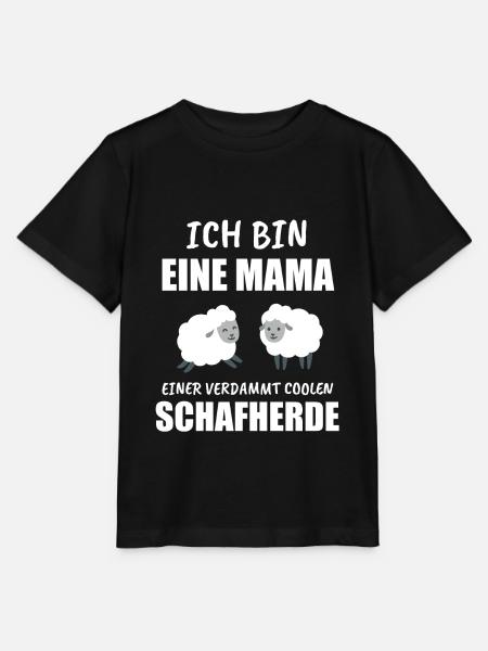 Schaf Schafe Hirte Geschenk - Stanley/Stella Kinder T-Shirt MINI CREATOR - Schwarz
