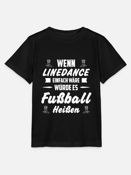 Linedance Line Dance Western Geschenk & Tanzgruppe - Stanley/Stella Kinder T-Shirt MINI CREATOR - Schwarz