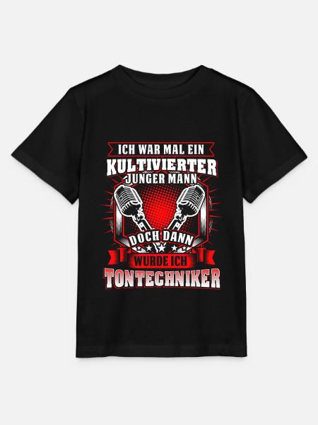 Tontechniker Veranstaltungstechniker Tontechnik Ge - Stanley/Stella Kinder T-Shirt MINI CREATOR  - Schwarz