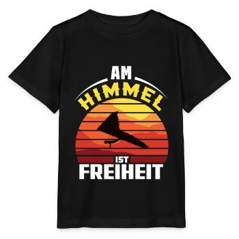 Drachenfliegen Drachenflieger Drachen - Stanley/Stella Kinder T-Shirt MINI CREATOR  - Schwarz - Vorne - Mikhail (115cm)