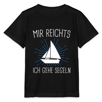 Segeln Segel Segler Geschenk - Stanley/Stella Kinder T-Shirt MINI CREATOR  - Schwarz - Vorne - Mikhail (115cm)