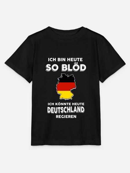 Deutsche Regierung Deutschland Politik Geschenk - Stanley/Stella Kinder T-Shirt MINI CREATOR - Schwarz