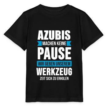 Azubi 2020 Lehrling Auszubildender Geschenk - Stanley/Stella Kinder T-Shirt MINI CREATOR  - Schwarz - Vorne - Mikhail (115cm)
