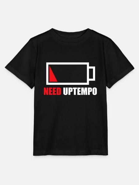 Uptempo Techno 200 BPM Geschenk - Stanley/Stella Kinder T-Shirt MINI CREATOR - Schwarz