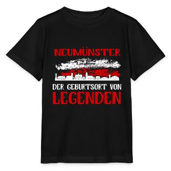Neumünster Der Geburtsort Von Legenden - Stanley/Stella Kinder T-Shirt MINI CREATOR  - Schwarz - Vorne - Mikhail (115cm)